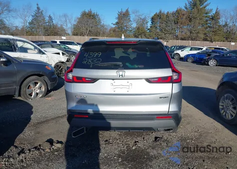 2024 Honda Cr-V Hybrid Sport z USA, uszkodzony, nr VIN 7FARS6H50RE059167